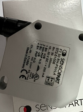 议价SENSOPART 森萨帕特 FT50RH-PSVL4 全新 原装