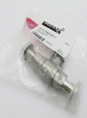 SchwarzVakuumtechnik040010ISO-KF2-Wege-Kugelhahn-unused