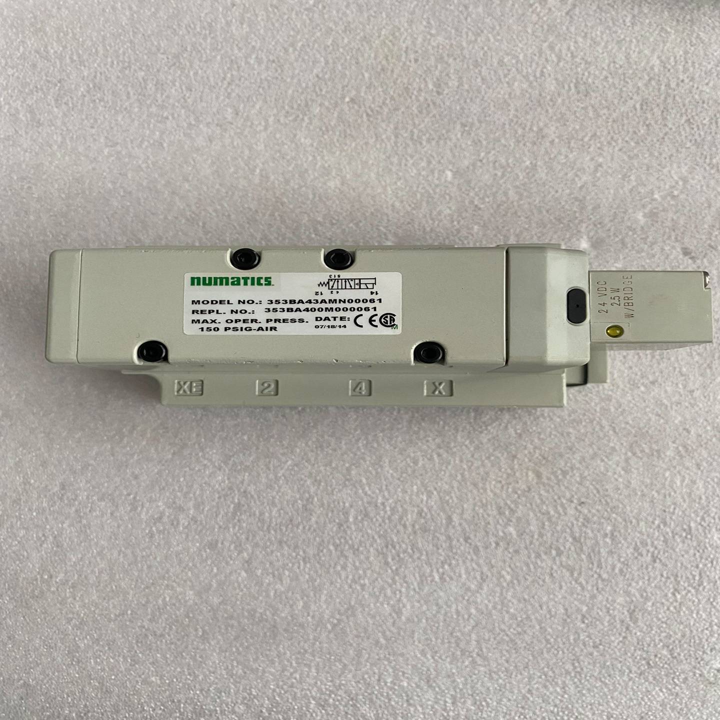 咨询-NUMATICS电磁阀353BA43AMN00061353