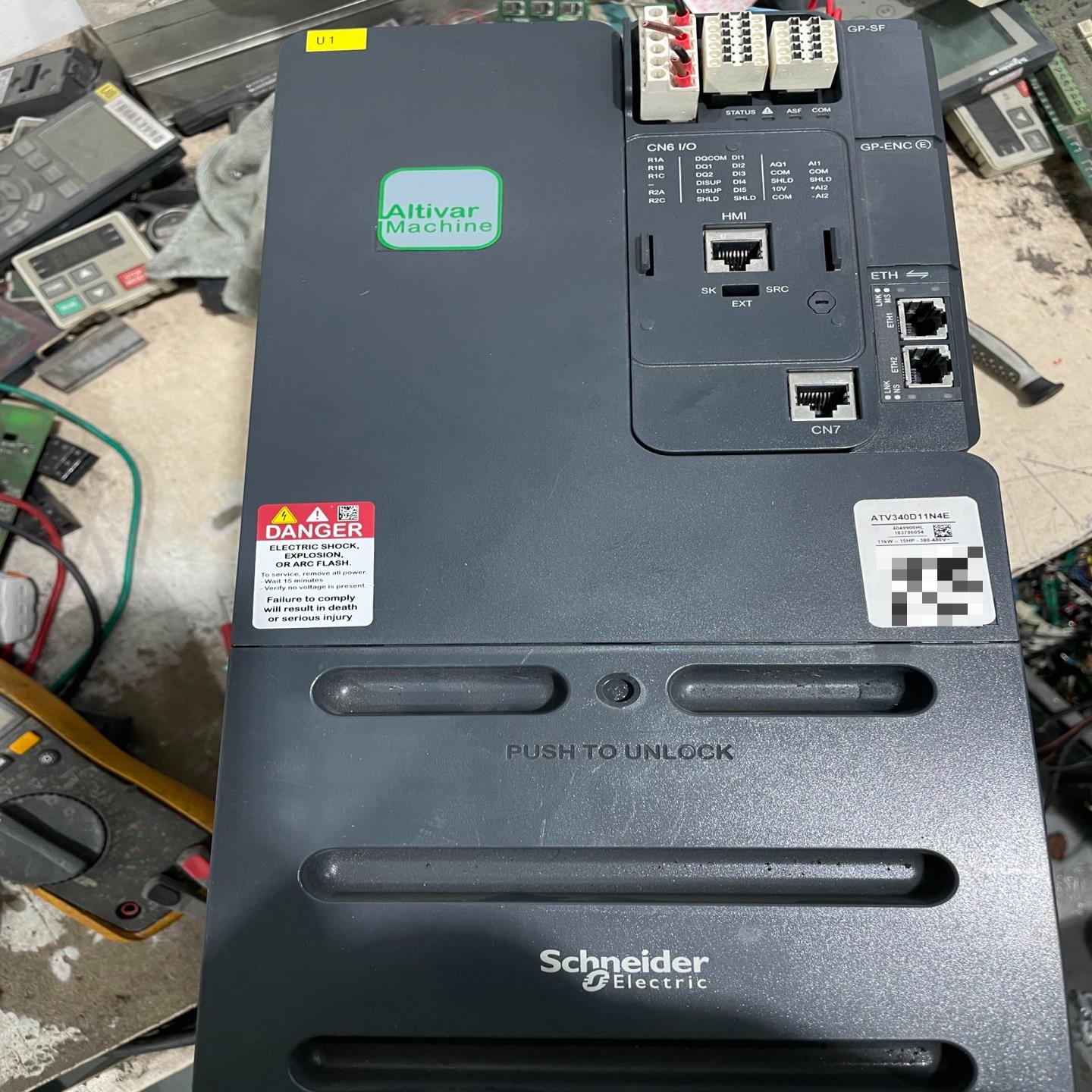 询价~ATV340D11N4E  11KW变频器，功能测试正