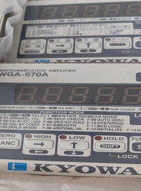 KYIWA  WGA-670B 670A   议价~询价