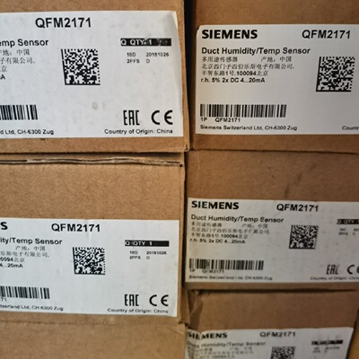 议价西门子凤管温湿度传感器QFM2171