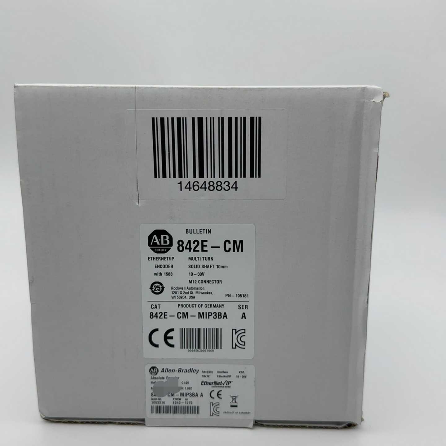 【议价】842E-CM-MIP3BA罗克韦尔AB以太网编码器~也接维修