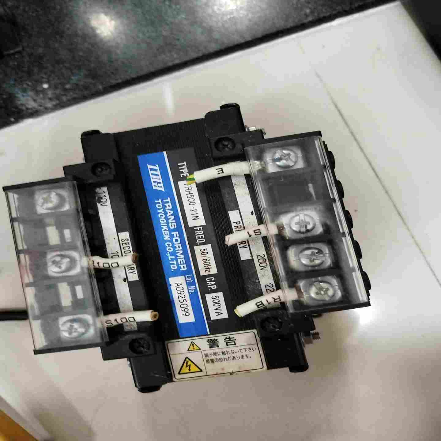 议价东洋技研变压器，TRH500—21N，容量500VA，50/