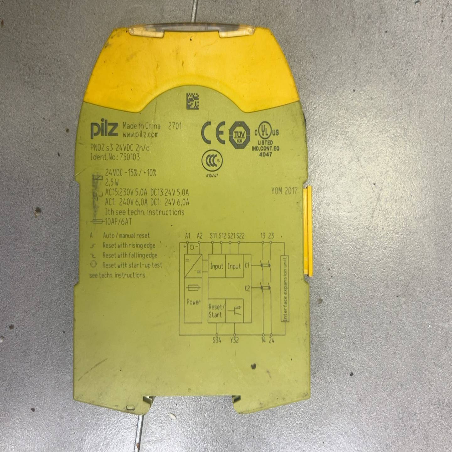 pliz安全继电器S5/750103询价