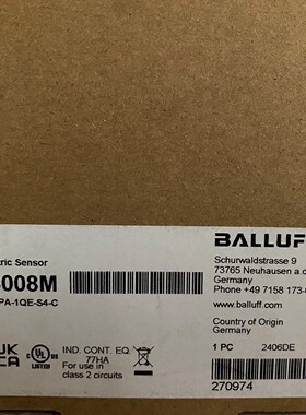 溢价-BOS008M巴鲁夫光电传感器型号BOS26