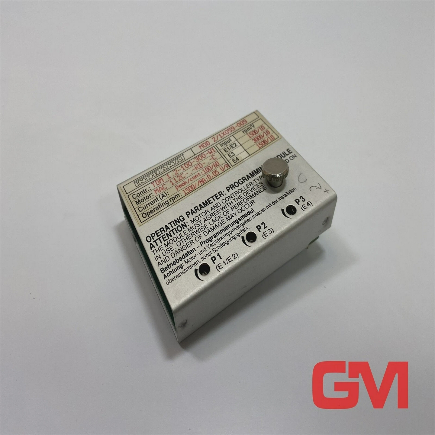 IndramatProgrammierungsmodulMod2/1x059-009ProgrammingMod