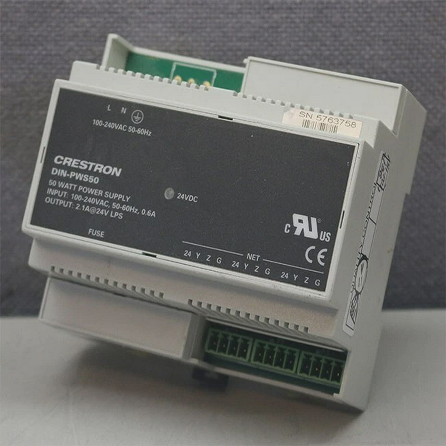 CrestronDIN-PWS50DINRail50-WattCresnetPowerSupply