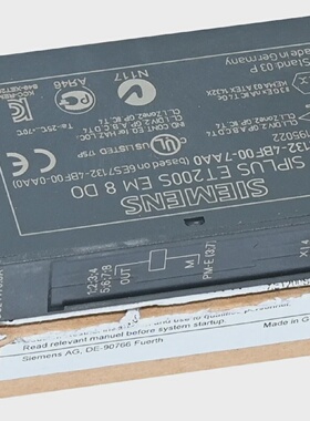 议价6Ag11324Bf007Aa0 6Ag1 1324Bf007Aa0 Siplus Et 200S Neu适