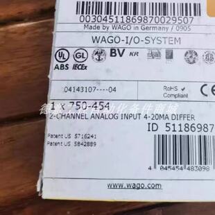 模块 议价750 WAGO 万可 全新现货优惠议价供应现货实拍 454