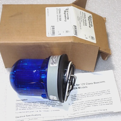 Edwards Signaling 125HALFB24A Blue NEW
