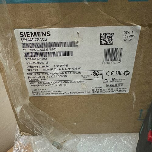 溢价-6SL31205BE255UV0V20变频器5