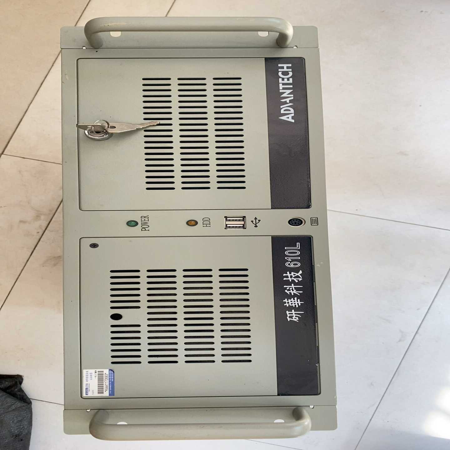 询价研华科技IPC-610-L，CPUi3-6100，4G内存