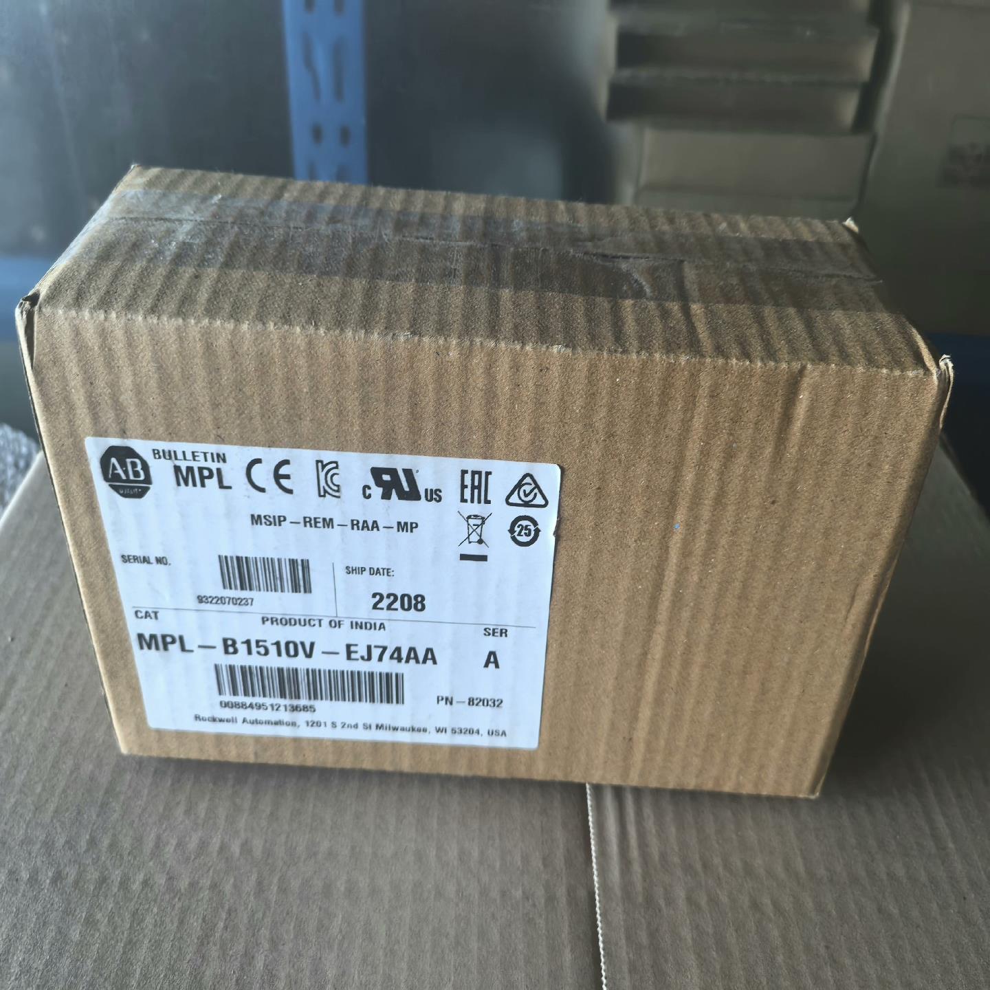 AB罗克韦尔电机MPL-B1510V-EJ74AA询价