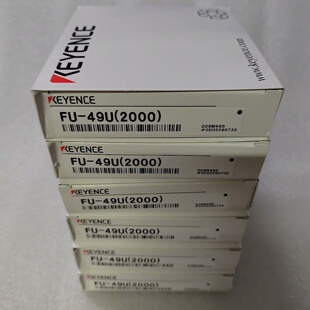 询 基恩士FU49U2000传感器有6盒FU49