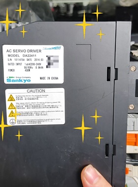 议价Sanxie Servo Drive Da22411 400W Power Ac20024适用