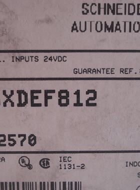 NEW TELEMECANIQUE TSXDEF812