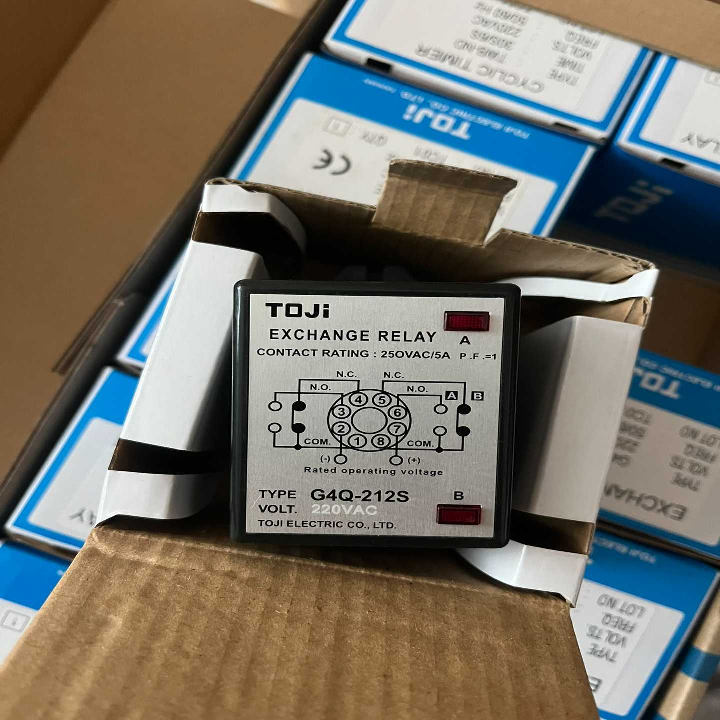 TOJI统技原装交互运转继电器-议价