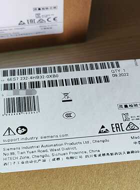 【议价】6ES7232-4HB32-0XB0未拆，工业自适用