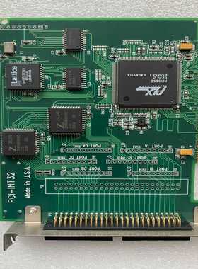 PCI-INT32高速数据采集卡拆机1张【鑫鑫商铺】