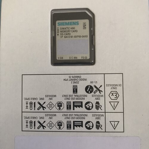 【询价】6AV2181-8XP00-0AX0 触摸屏内存卡2G