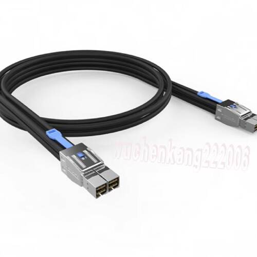 供应高速电缆SFF-8644 Mini SAS HD 8X 双口 3.0 cable 24G 48G连
