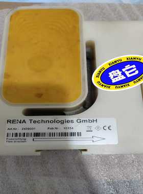 RENA2439001流量计，轻微使用痕迹，德国制造。成色