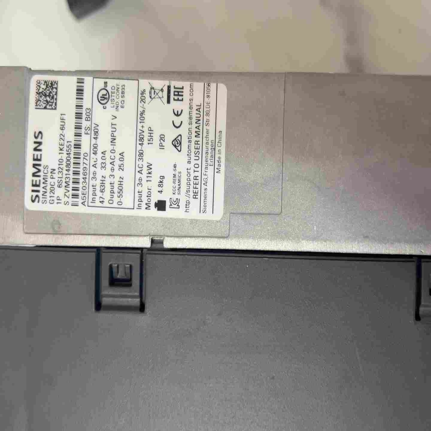 变频器G120CPN11KW6SL3210-询价