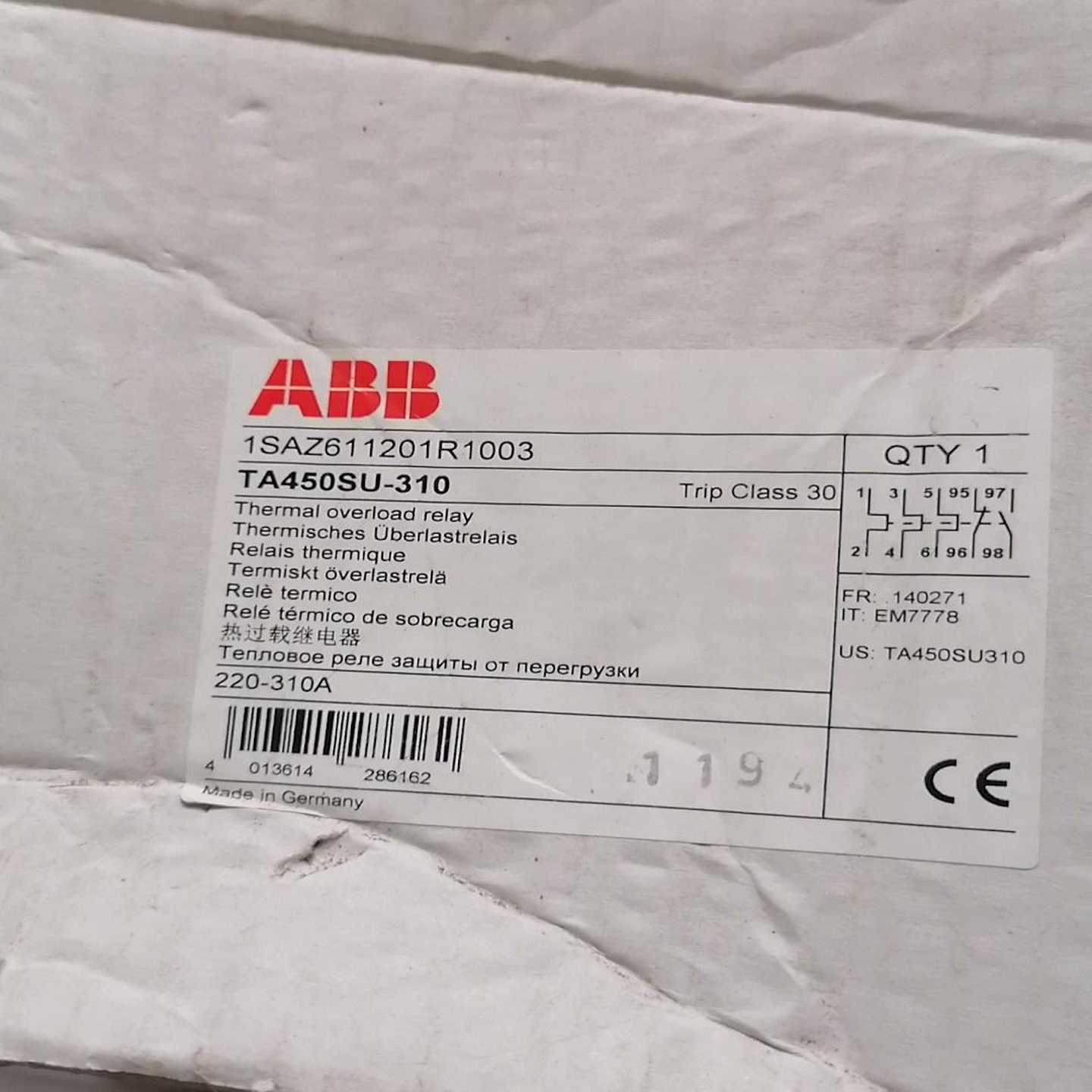 ABB RUSB-02 连接套件~询价