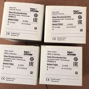 进口压力开关Krom DG50U schroder 3现货 DG6U 议价全新原装