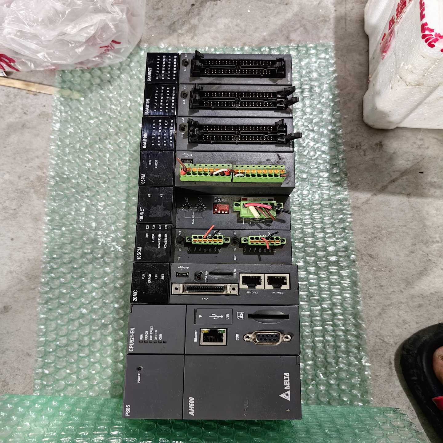 【议价】台达plc模块AHCPU521-ENAHPS05-5A