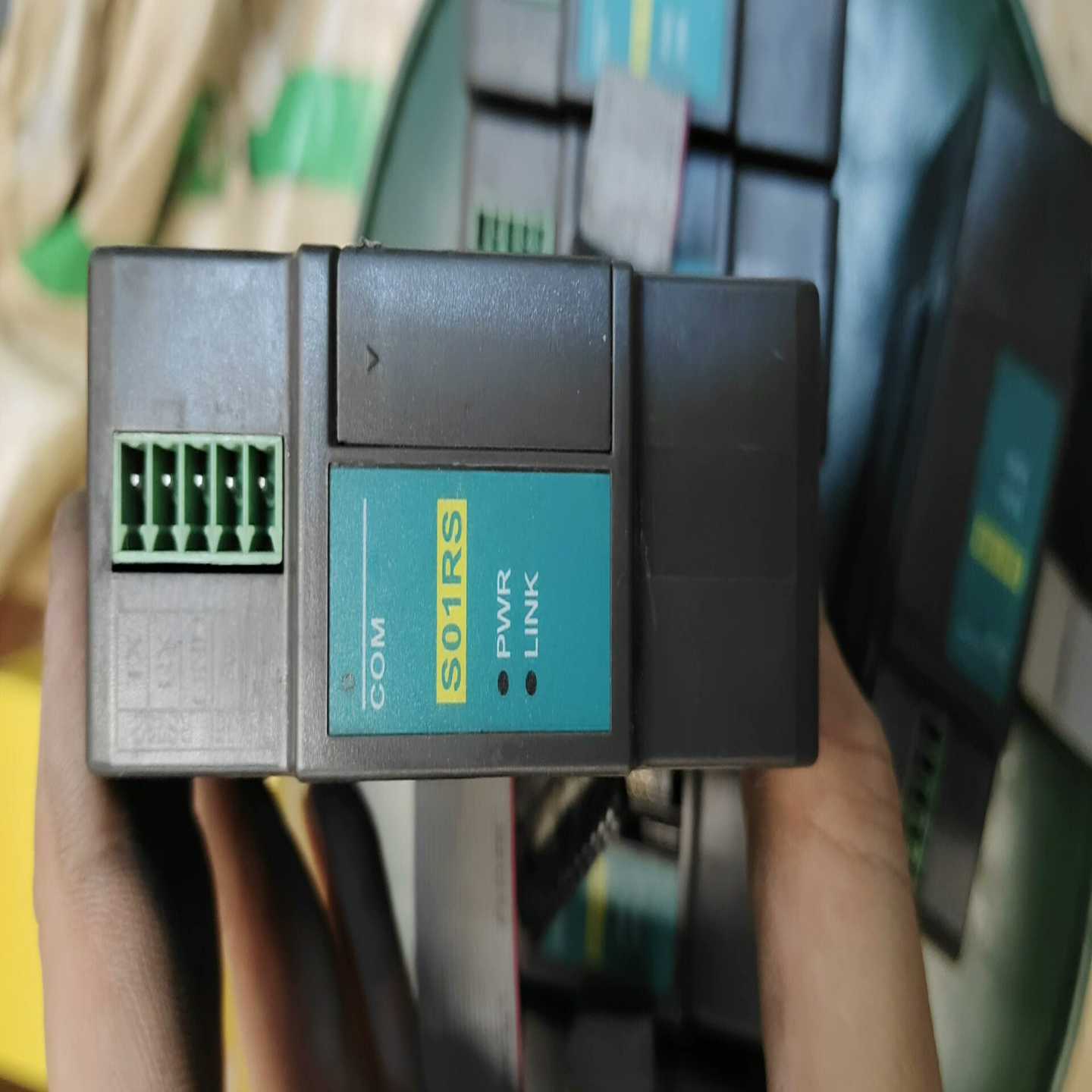 海为S01RS通讯模块，原装拆机，功能完好。24V供电，最大--议价商