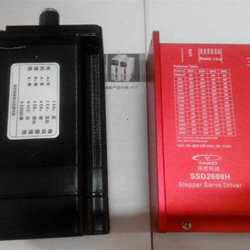溢价-YAKOYK286EC118A1S闭环伺服步进马达适配驱动器SSD2608H
