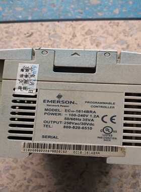 议价艾默生PLCEC10一1614BRA刚拆机成色如图功能包好