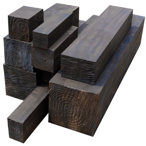 枕木铁路矿用油浸木头轨枕道路枕防腐全新枕木吊车支腿垫木小木