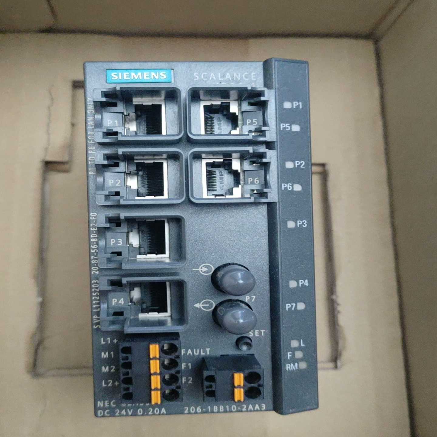 西门子SCALANCE交换机，型号6GK5206-1BB10--议价商品