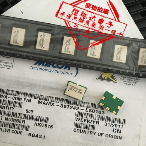 MACOM贴片RF射频微波三平衡混频器235-245MHz MAMX-007242-ES0103