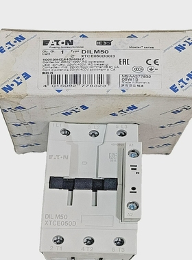 *带盒*EATONDILM50XTCE050D00I3磁性接触器-400-440V50/60