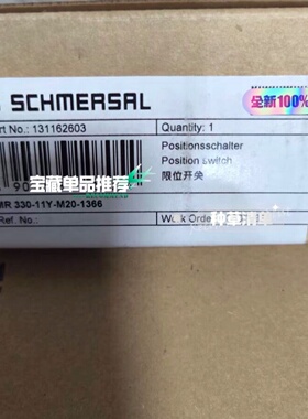 议价施迈赛 MR 330-11Y-M20-1366 1131162603限位开关全新原装现