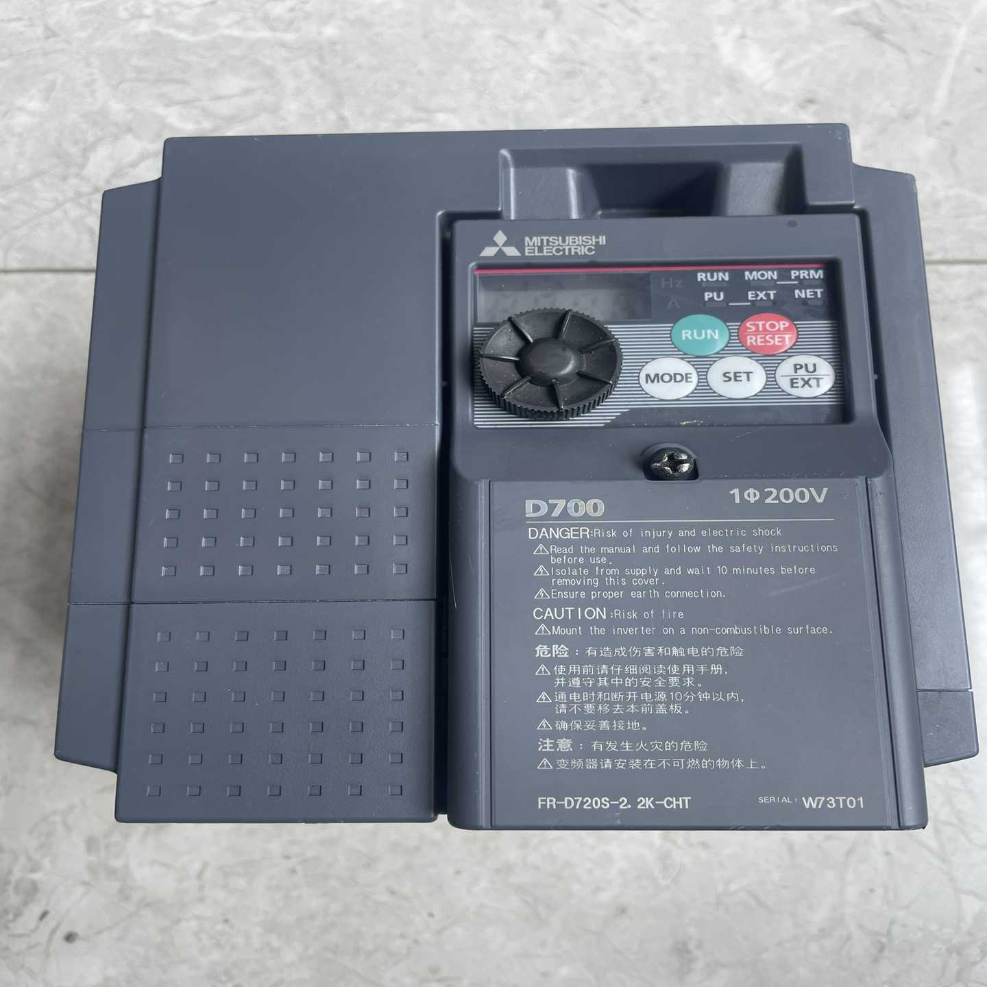 三菱变频器FR-D720S-2.2K-CHT，所有功能正常，--议价商品