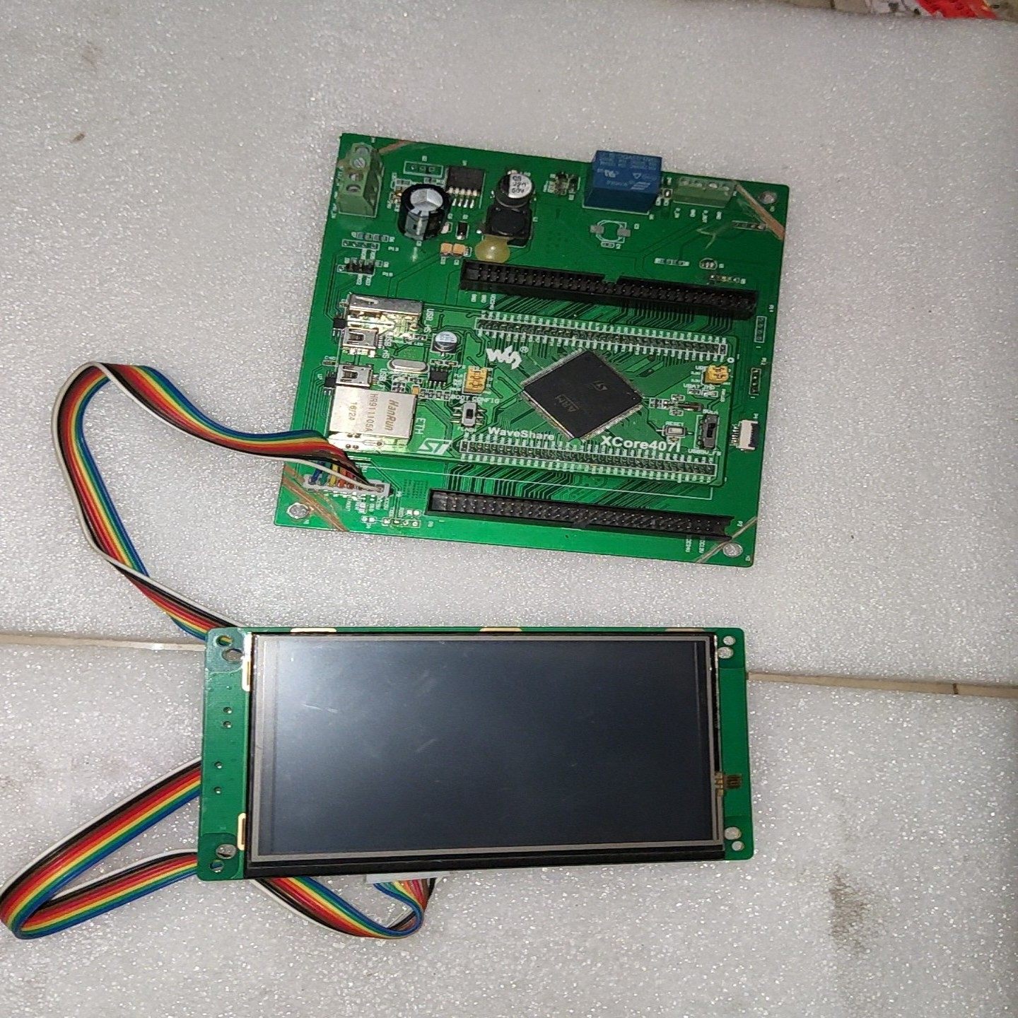 STM32开发板 STM32F407IGT6核心板带以太网+~询价