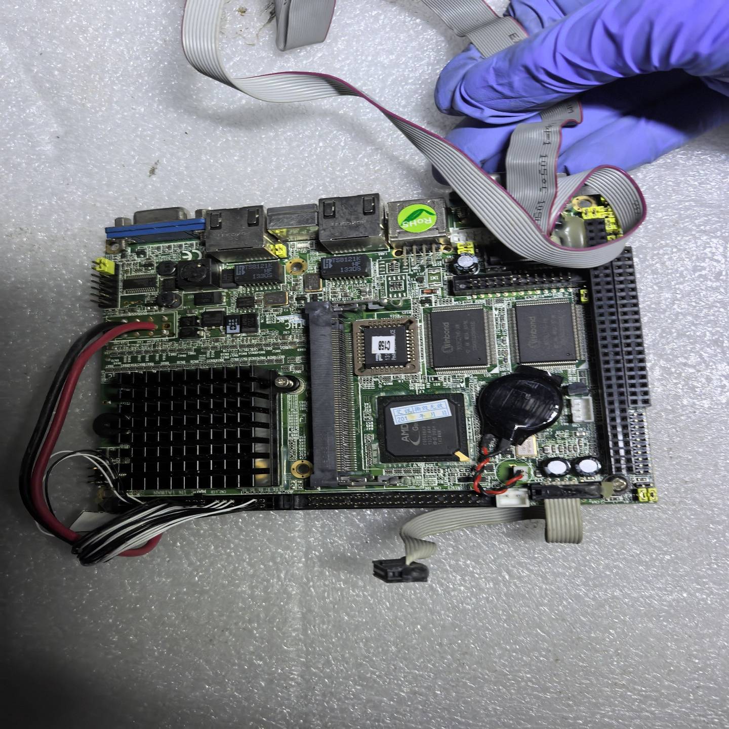 艾讯镶嵌式工控机主板，拆机的，REV-A7-RC.84620-询价客服