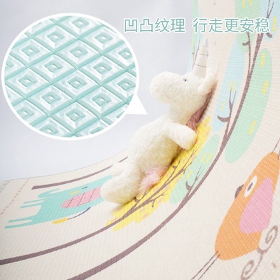 1宝宝爬行垫加厚爬爬垫环保地垫泡沫拼接垫防潮折叠垫野餐垫地垫1