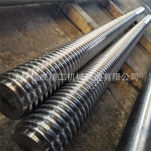 厂家加工梯形丝杆机床传动大导程精密车床铣床丝杠配件Tr50T60T70