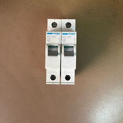【询价】hager空开两个1p的40A