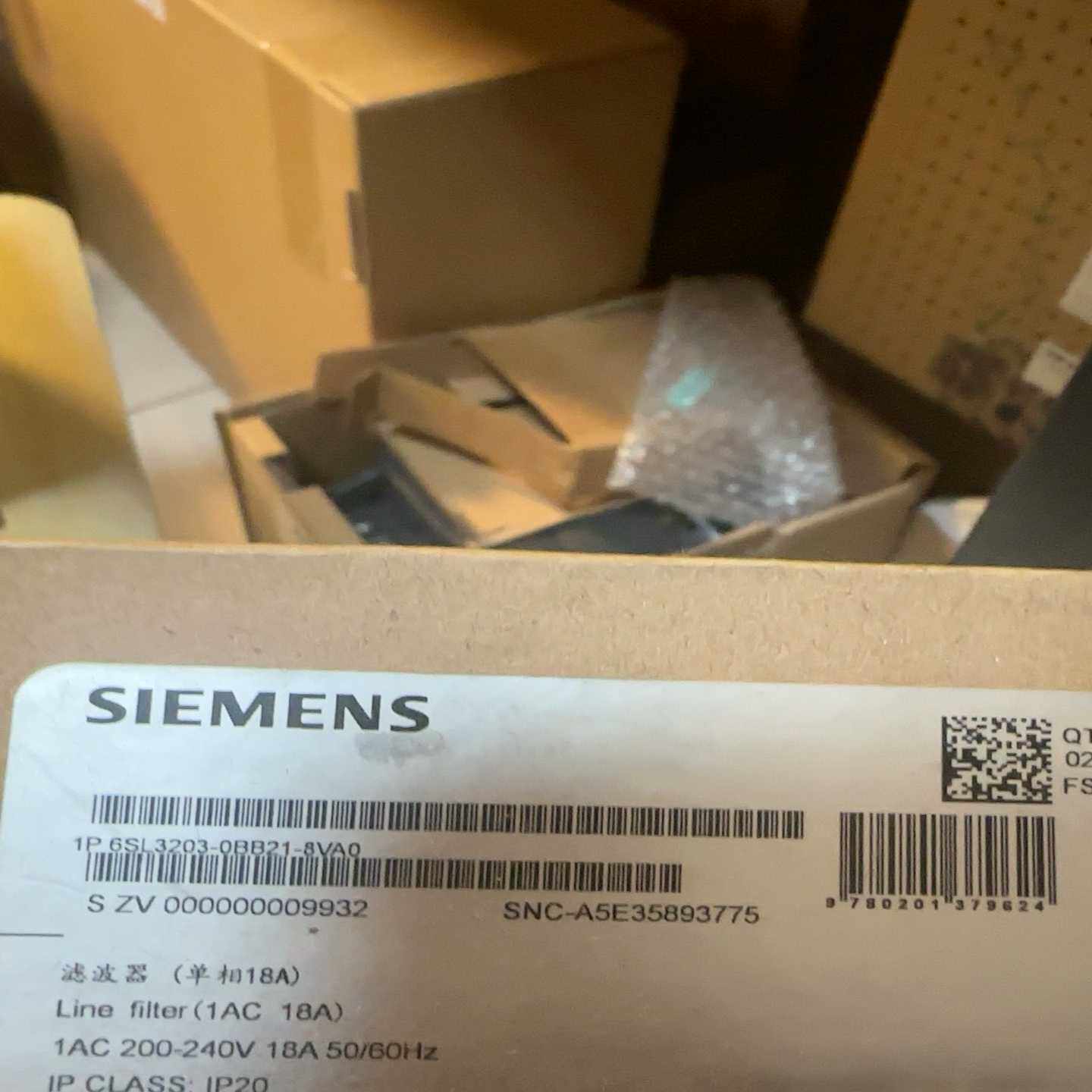 询价6SL3203-0BB21-8VA0