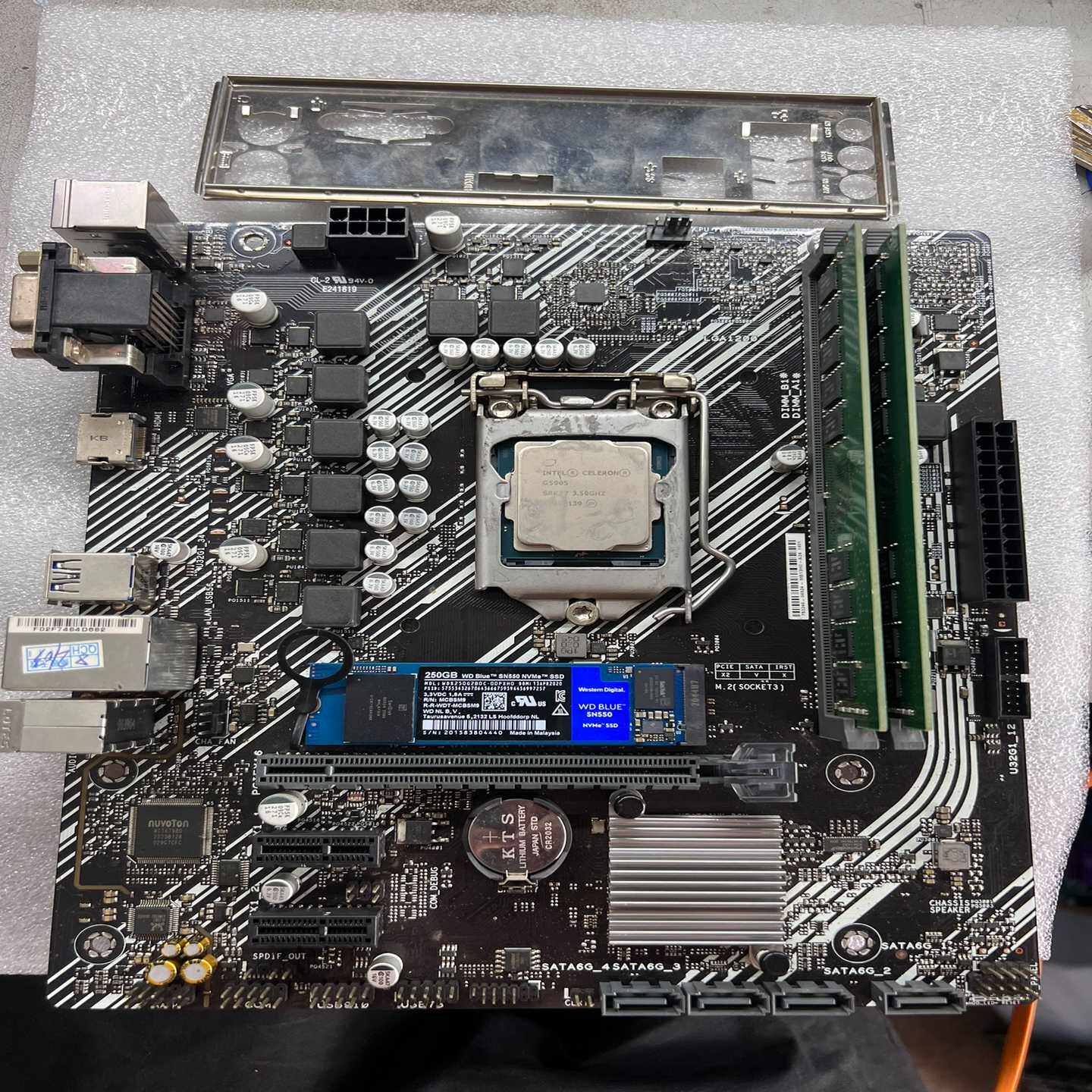 (询价)富士通 D3227-A12 GS2 设备机工业主板 测好