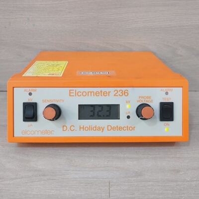 ELCOMETER 236 D.C HOLIDAY DETECTOR 30 KV TRIED  TESTED  WO A