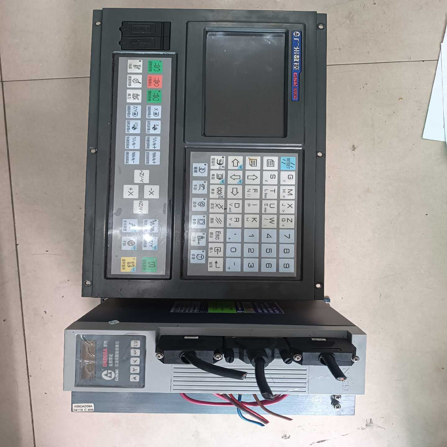 议价广数928TA2系统带一拖二驱动DAD08A成色如图功能包好