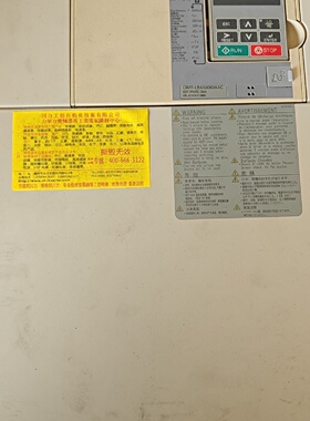 议价拆机安川变频器L1000A型号CIMRLB4A0060A议价